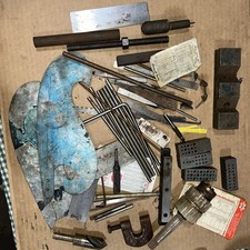 Varias herramientas y piezas de maquinista segunda mano  Embacar hacia Mexico