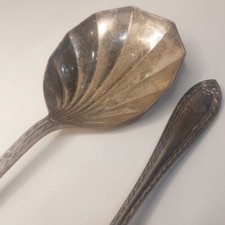 Vintage epns scalloped for sale  NORWICH