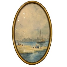 Antique original watercolor for sale  Vienna