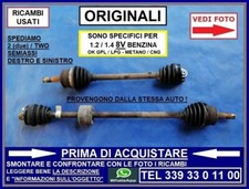 Semiasse giunto anteriore usato  Carrara