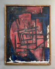 Abstraction oil canvas d'occasion  Expédié en Belgium