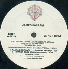 James ingram wanna for sale  Fairfield