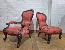 Pair victorian carved for sale  BLYTH