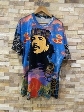 Usado, Camisa Vintage Anos 90 Carlos Santana 1995 Michael Rios Heaven Smiles 21x30 comprar usado Usado, Camisa Vintage Anos 90 Carlos Santana 1995 Michael Rios Heaven Smiles 21x30 comprar usado  Enviando para Brazil