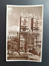 Postcard westminster abbey for sale  ASHFORD