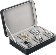 Uhrenbox leder uhrenkoffer gebraucht kaufen  Laatzen