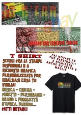 Shirt maglietta personalizzabi usato  Italia