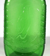 GARRAFA DE ÁGUA GELADEIRA PINGUIM VIDRO VERDE VINTAGE pássaro comprar usado  Enviando para Brazil