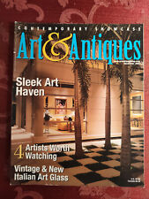 ART and ANTIQUES Magazine December 2002 Jane Leonard Korman Contemporary Artists segunda mano  Embacar hacia Mexico