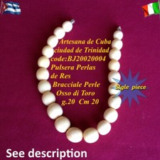 Bracciale perline toro usato  Catania