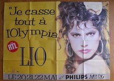 Lio affiche concert d'occasion  Prades