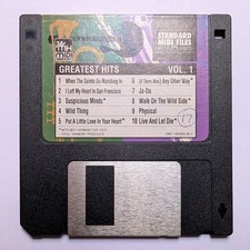 General Midi Song Files Floppy Disk - Greatest Hits Vol.1 na sprzedaż  Wysyłka do Poland