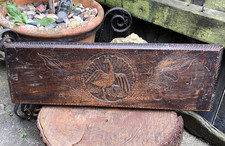 Antique carved peacock for sale  PETERBOROUGH