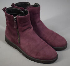 Ladies burgundy ecco for sale  GLASGOW