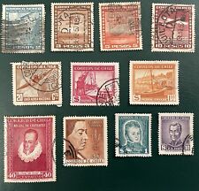 Chile stamps x11 for sale  LONDON