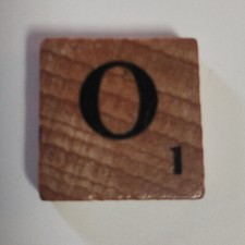 Dark wooden scrabble for sale  BRENTWOOD