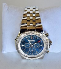Breitling Bentley GMT edição especial relógio masculino automático azul raio de sol A47362 comprar usado  Enviando para Brazil