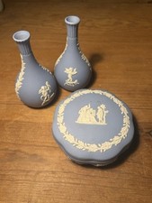 Wedgwood blue jasperware for sale  YORK