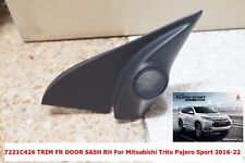 7221C426 guarnição faixa da porta dianteira destro para Mitsubishi Triton Pajero Sport 2016-22, usado comprar usado  Enviando para Brazil