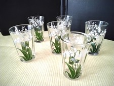 Verres thé anciens d'occasion  Rivery