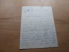 lettre autographe d'occasion lettre autographe d'occasion  Caen