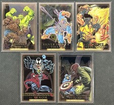 Conjunto de inserção 2024 Marvel Masterpieces '92 Platinum Battle Spectrum BS1-BS5, usado comprar usado Conjunto de inserção 2024 Marvel Masterpieces '92 Platinum Battle Spectrum BS1-BS5, usado comprar usado  Enviando para Brazil