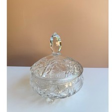 Vintage crystal footed for sale  Hialeah