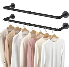 industrial 2 bar garment rack for sale  USA