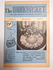 Sunflower doily workbasket for sale  Libby