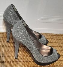 Stunning sparkling shoes for sale  HEREFORD