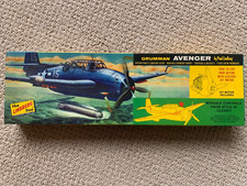 Raro Vintage Lindberg Line Grumman Avenger Kit Modelo Motor Elétrico - Vendedor dos EUA comprar usado  Enviando para Brazil