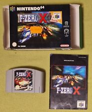 F-Zero X Original N64 Spiel mit OVP Originalverpackung und Anleitung EUR NOE comprar usado  Enviando para Brazil