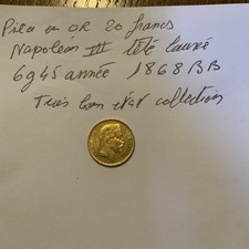 Francs napoléon tête d'occasion  Metz-