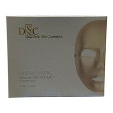 Conjunto de 10 máscaras seladas Deep Sea Cosmetics matriz mineral molecular ouro 24K, usado comprar usado  Enviando para Brazil