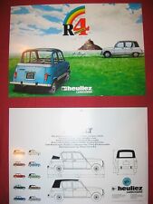 RENAULT  R 4  découvrable  HEULIEZ :  Prospectus de février  1981 comprar usado  Enviando para Brazil