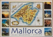 Mallorca map multi for sale  EXMOUTH