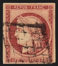 Cérès 1849 1fr d'occasion  Aurillac