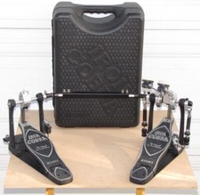 Pedal de bateria contrabaixo Tama Iron Cobra Power Glide (dual/gêmeo/chute/conjunto), usado comprar usado  Enviando para Brazil