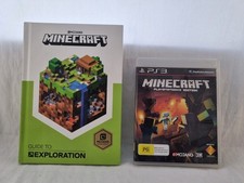 Minecraft PS3 Sony PlayStation 3 com manual e guia postagem rastreada grátis, usado comprar usado  Enviando para Brazil