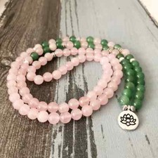 Colar pulseira de pedra de cura 108 contas Mala quartzo rosa verde aventurina, usado comprar usado Colar pulseira de pedra de cura 108 contas Mala quartzo rosa verde aventurina, usado comprar usado  Enviando para Brazil