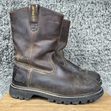 Botas masculinas Caterpillar 8,5 M revólver CAT trabalho couro Goodyear marrom P72191, usado comprar usado Botas masculinas Caterpillar 8,5 M revólver CAT trabalho couro Goodyear marrom P72191, usado comprar usado  Enviando para Brazil