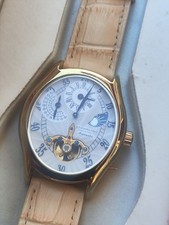Relógio automático STUHRLING ORIGINAL ST-90017 22 joias esqueleto mostrador lunar _3791 comprar usado  Enviando para Brazil