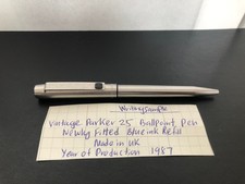 Vintage parker ballpoint for sale  SHEFFIELD