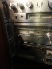 Akai chrome stereo for sale Akai chrome stereo for sale  COLNE