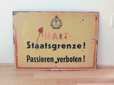 Riginal grenzschild ddr gebraucht kaufen  Bullay