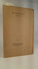 Sir sidney lee gebraucht kaufen  Lübeck