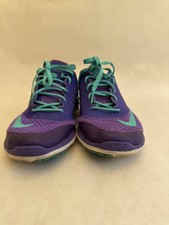 Tênis de corrida Nike Fitsole FS Lite treinador atlético roxo azul-petróleo 684667 comprar usado  Enviando para Brazil