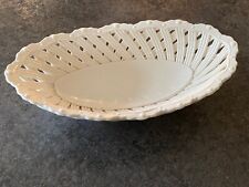 Vintage creamware woven for sale  BANBURY