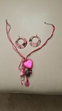 Ladies pink necklace for sale  LIVERPOOL