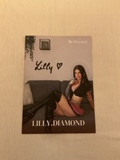 Lilly diamond autogrammkarte gebraucht kaufen  Auerbach/Vogtl.
